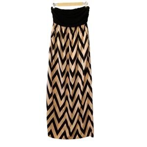 Coveted Clothing Womens Dress Size M Print Maxi Flowy Sleeveless USA